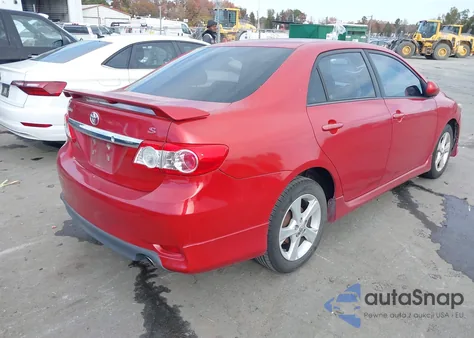 2013 Toyota Corolla S z USA, uszkodzony, nr VIN 5YFBU4EE7DP076223